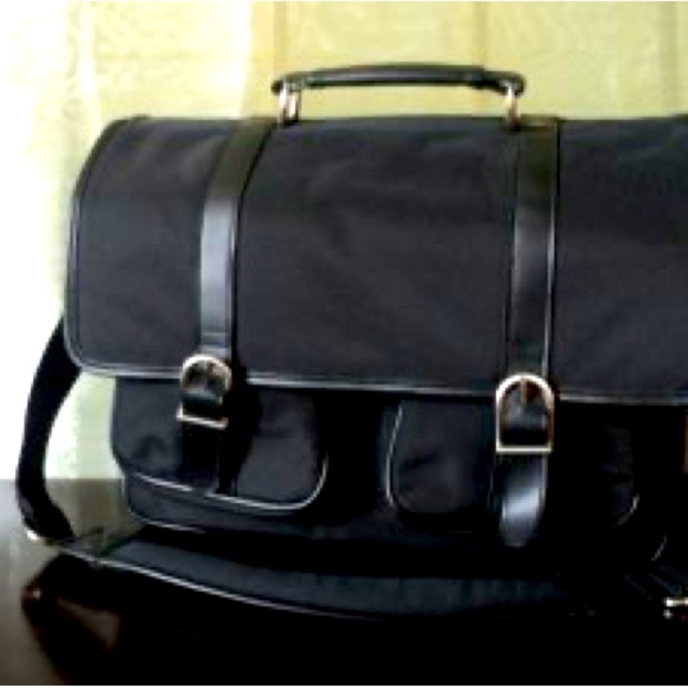 Briefcase Laptop Satchel Black